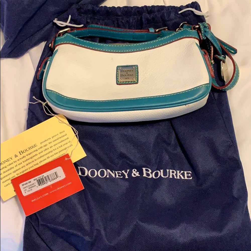Dooney and bourke mini top zip purse